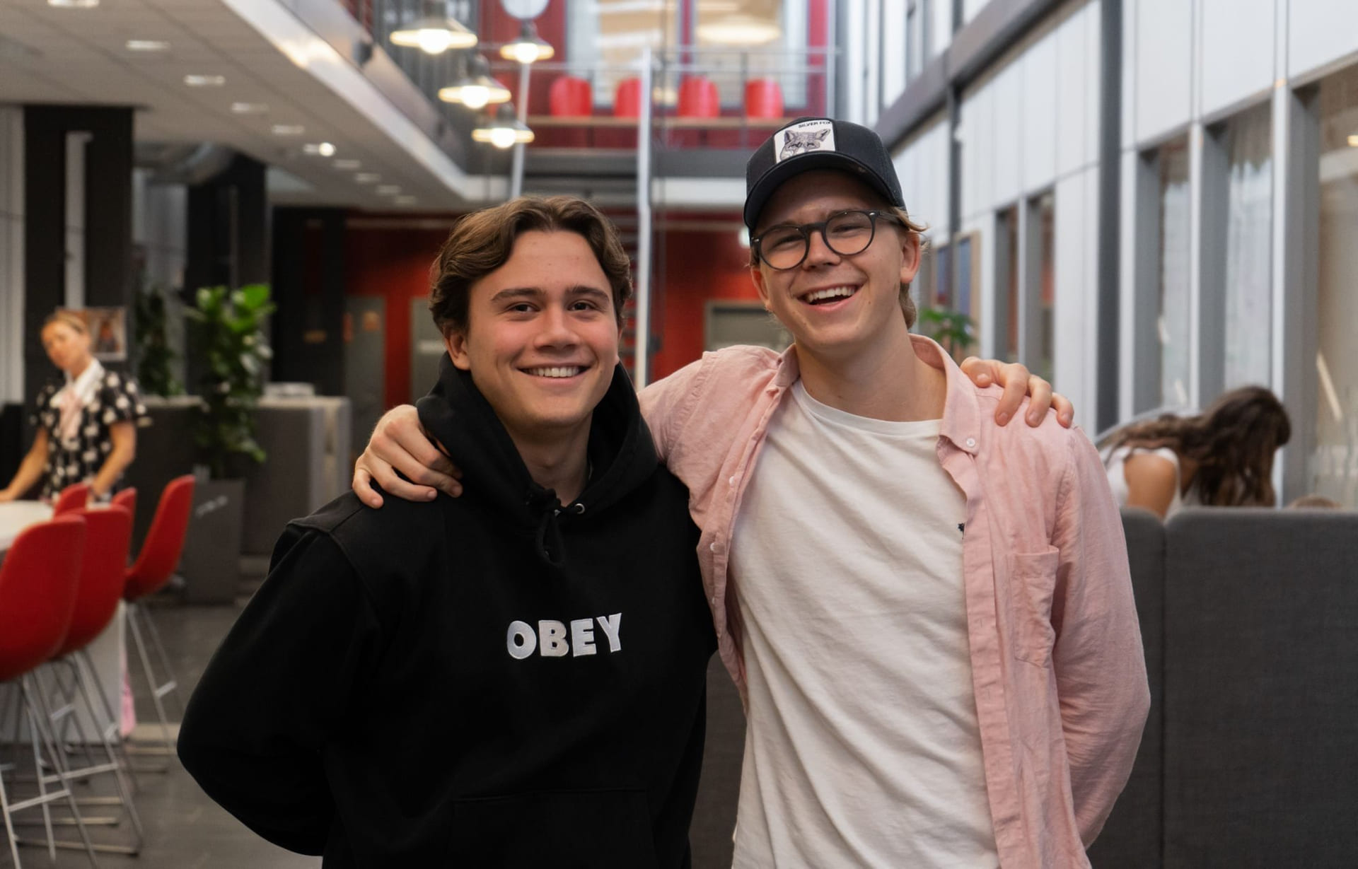 Kristoffer Øverby Markussen og Marcus Østermoen