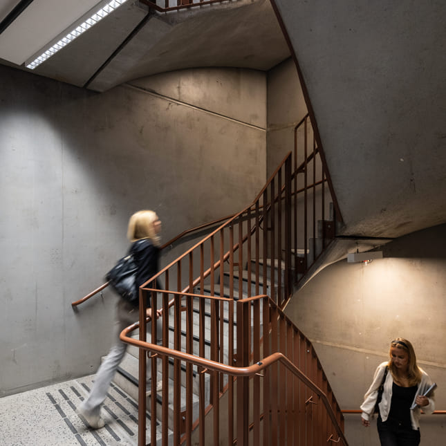 Trappegangen på Akademiet Sandvika