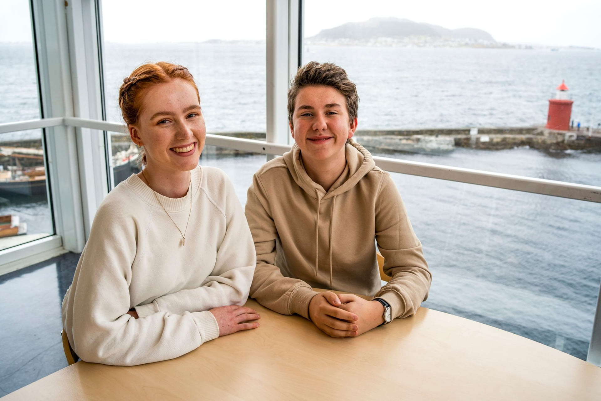 Elever på Akademiet VGS Ålesund