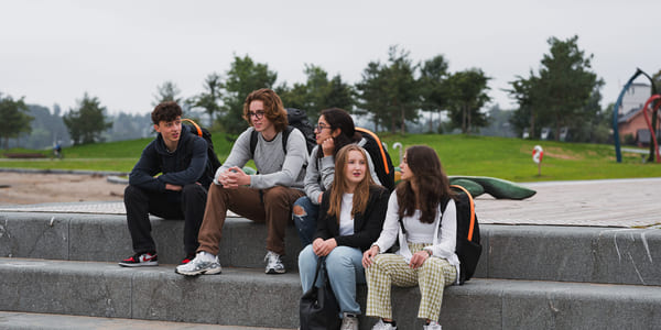 Elever på Akademiet i Sandvika