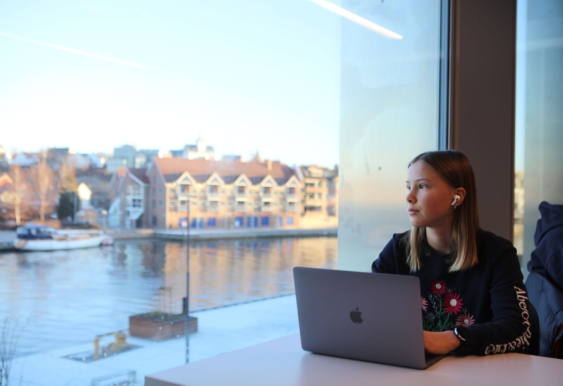 Elev på Akademiet VGS Fredrikstad