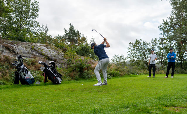Golf på Akademiet VGS Kristiansand.