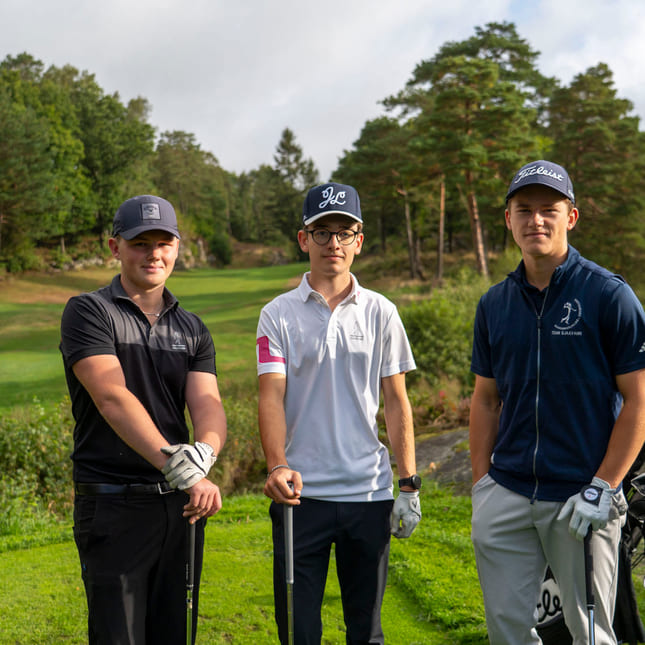 Golf på Akademiet VGS Kristiansand.
