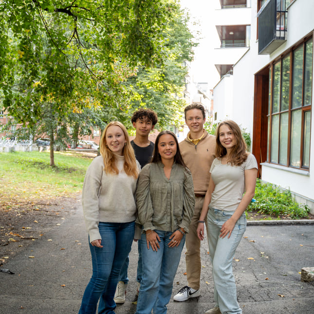 Elever på Akademiet VGS Oslo