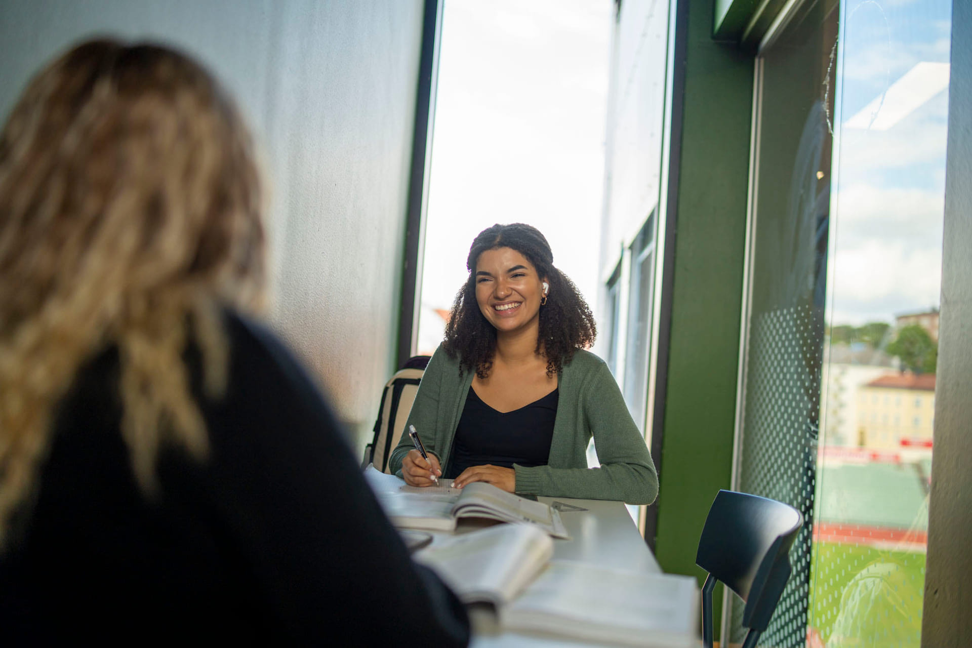 Elev på Akademiet VGS Oslo