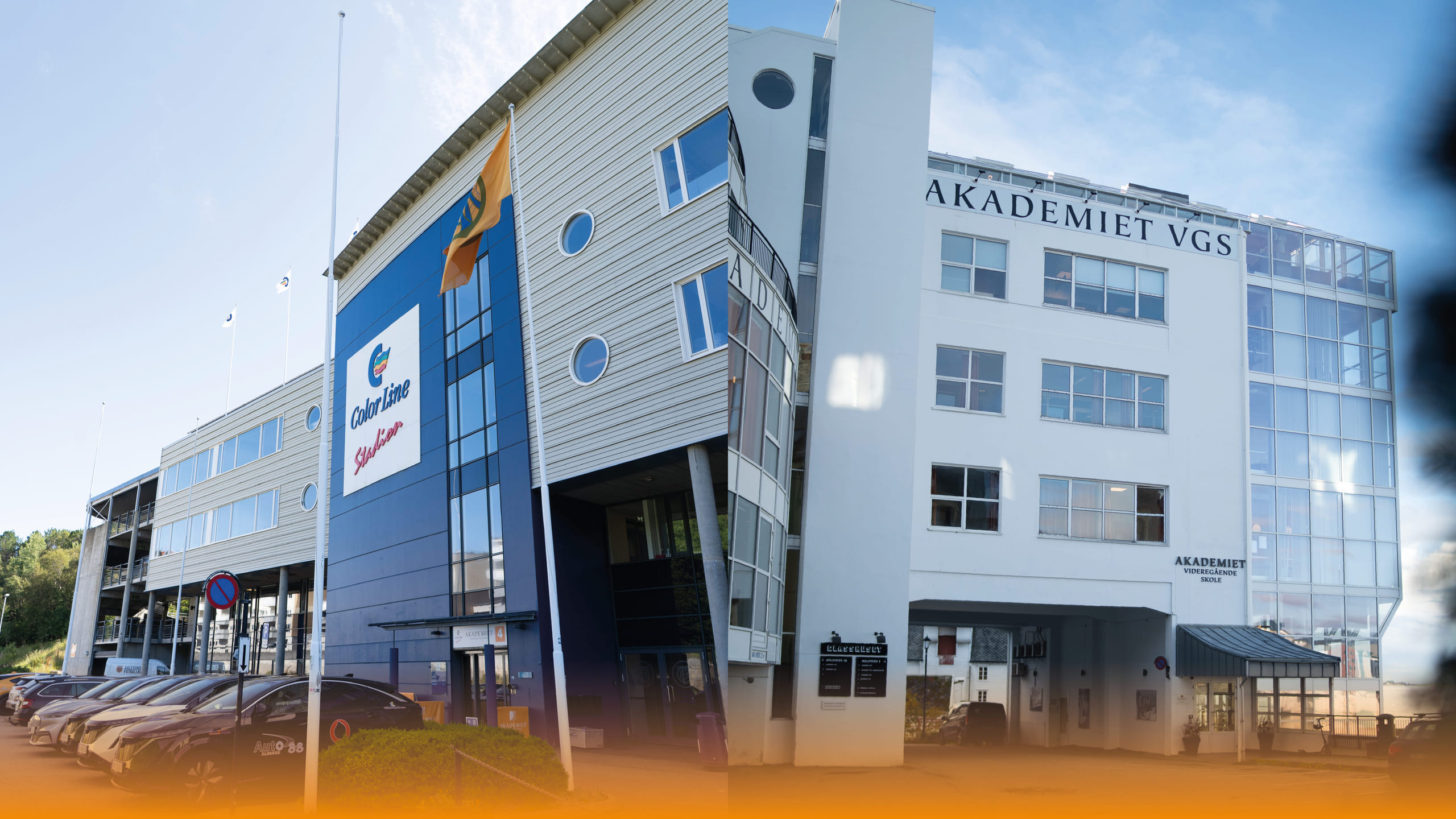 Akademiet VGS Ålesund molovegen og color line stadion