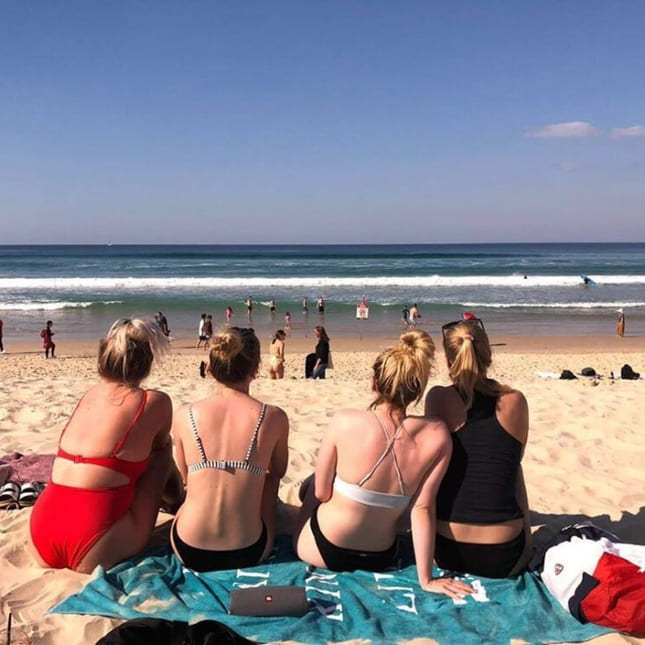 Strandliv i Australia