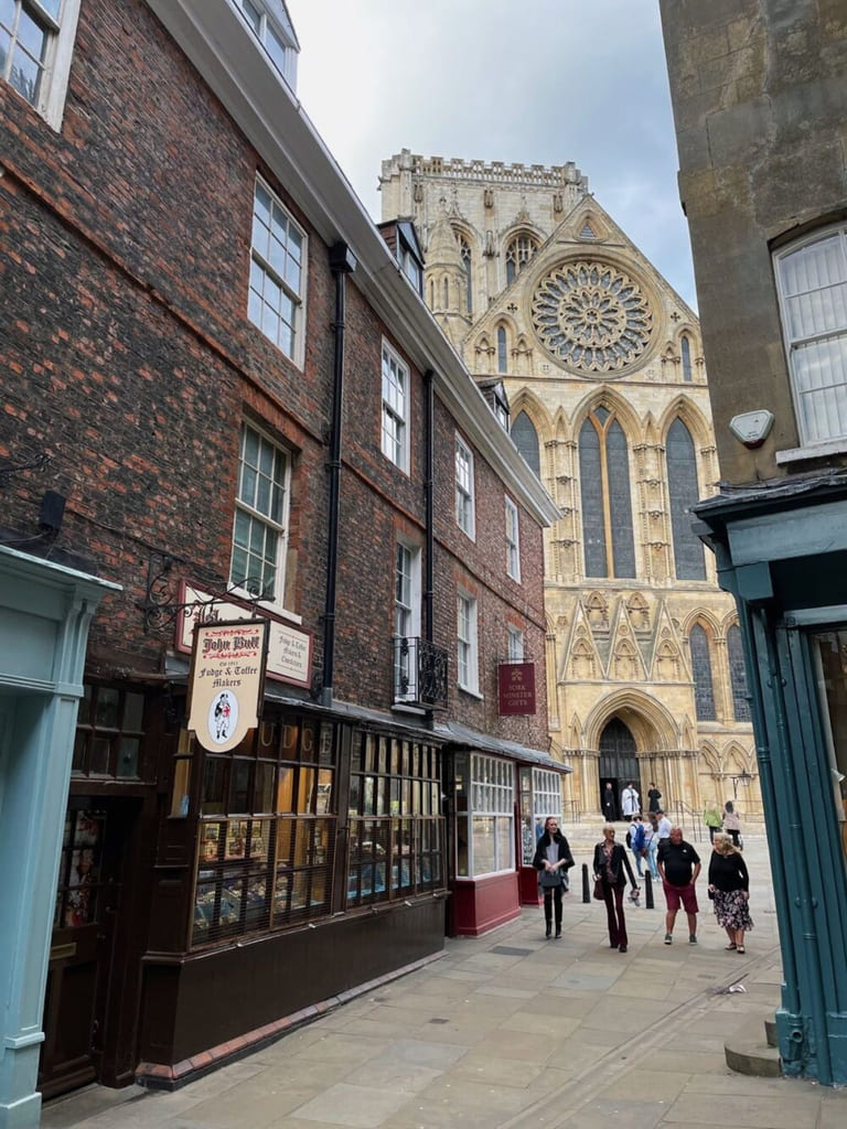 Gatebilde fra York, England