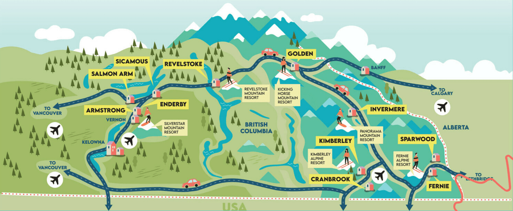 Kart og oversikt over RMISP