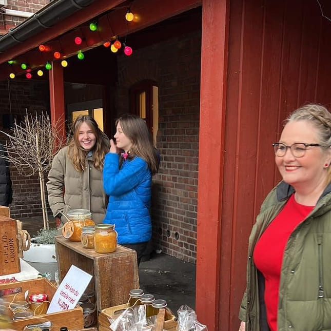 Julemarked på Akademiet Realfagsskole Drammen