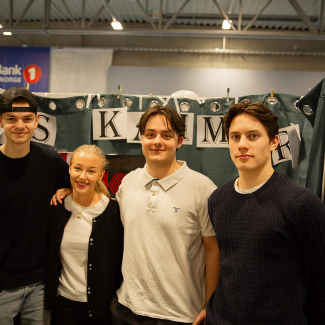 Knusekammeret UB på stand.