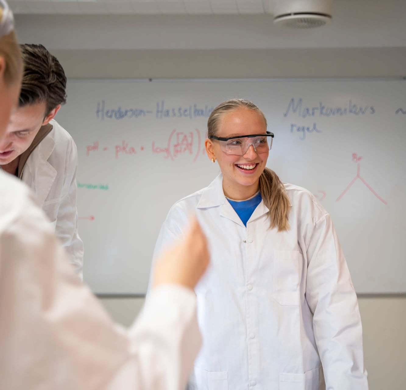 Kristina tar biologi på Akademiet