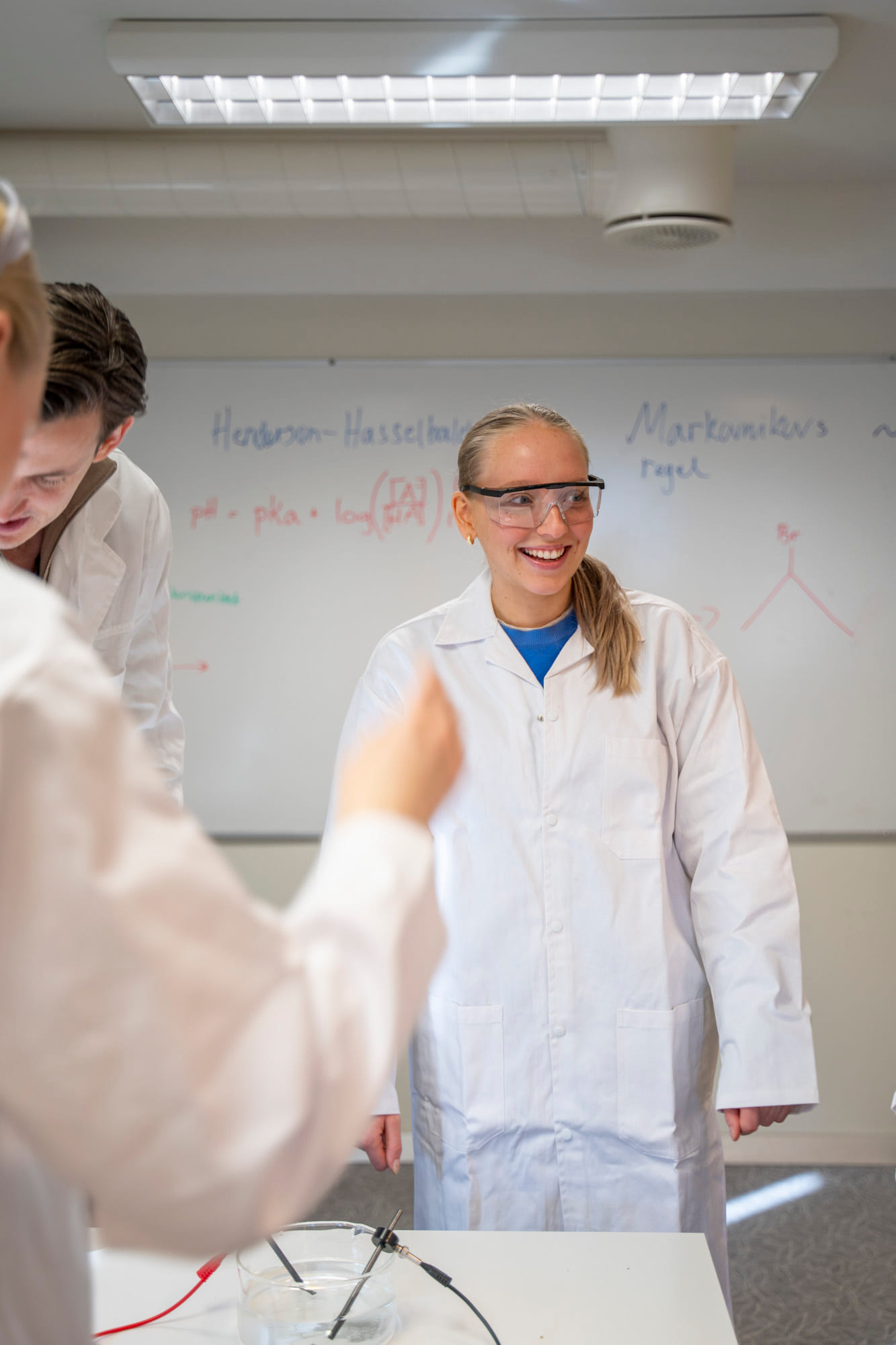 Kristina tar biologi på Akademiet