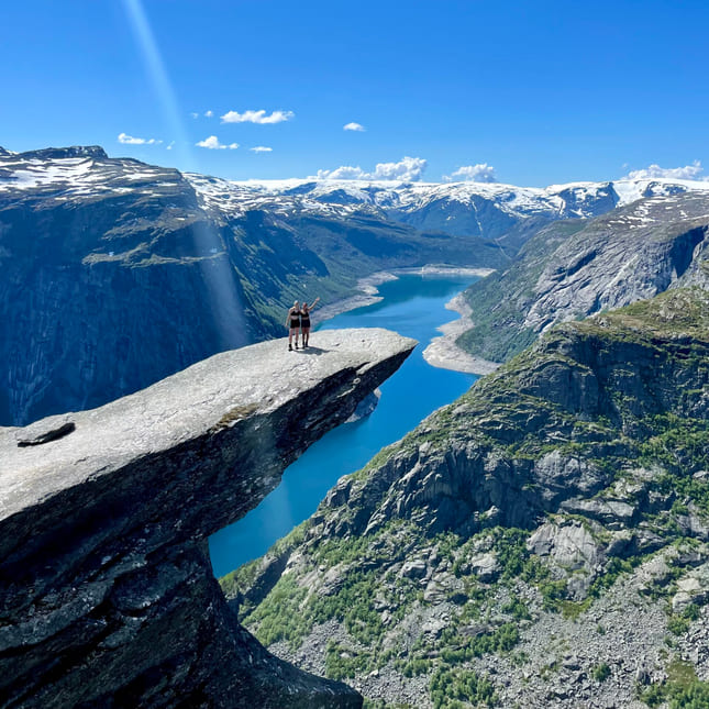 To elever ved studiespesialisering med aktiv Oslo på studietur