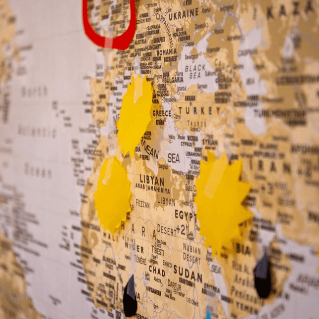 Elevenes stand under bærekraftskonferanse på Akademiet VGS Sandnes