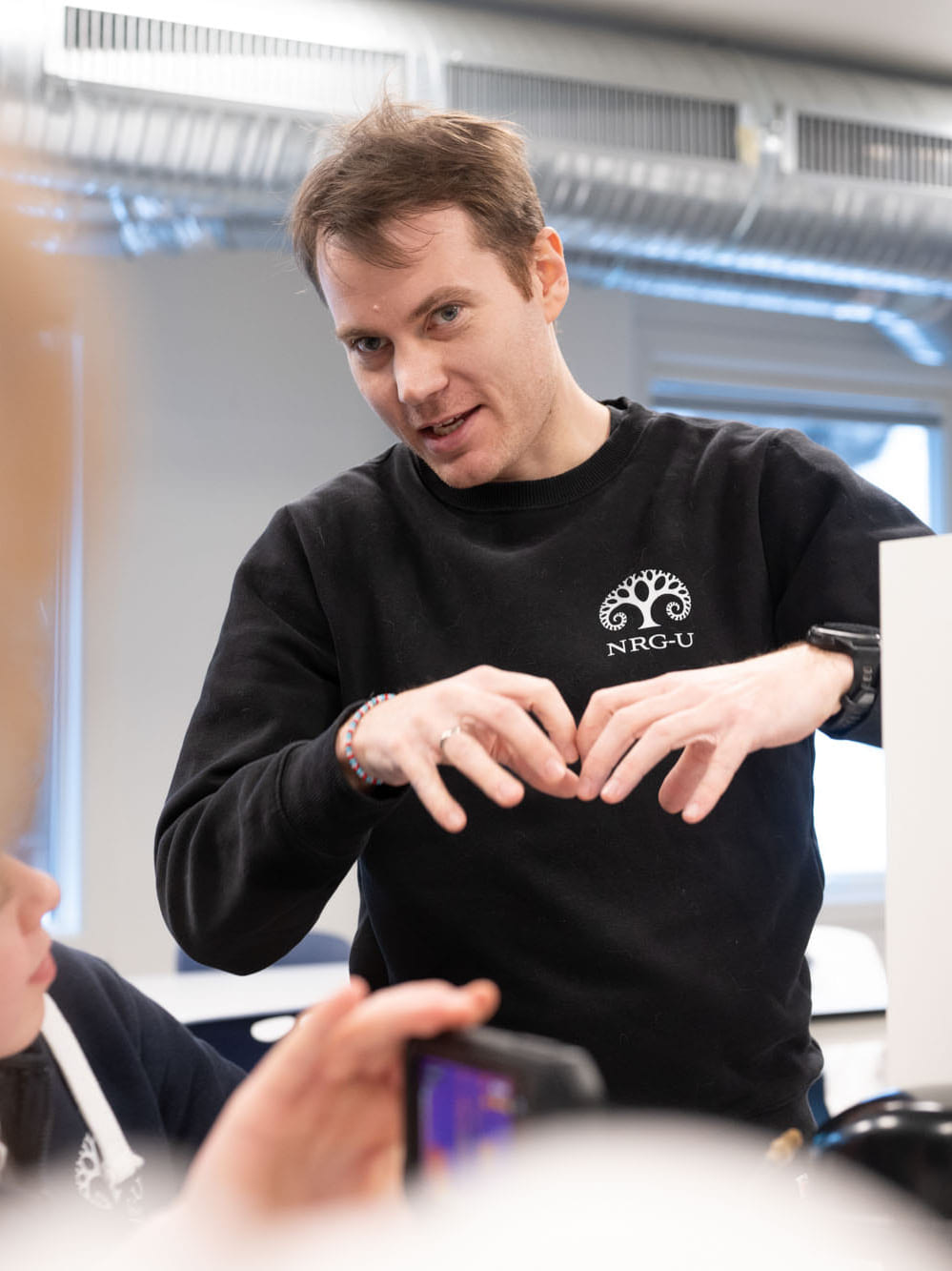 Morten Østerud Larsen på NRG-U