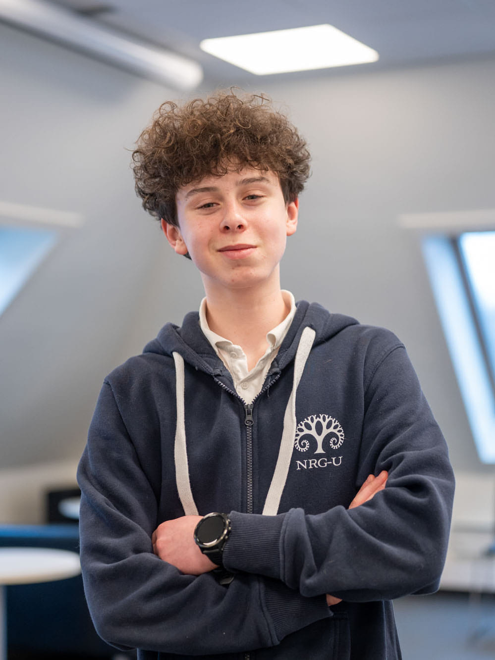 Alexander er elev på NRG-U