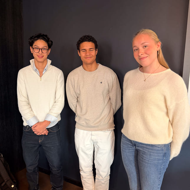 Elever fra Akademiet VGS Drammen