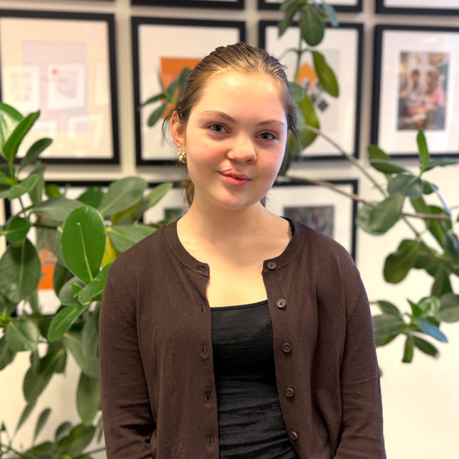 Elev ved Akademiet Ålesund