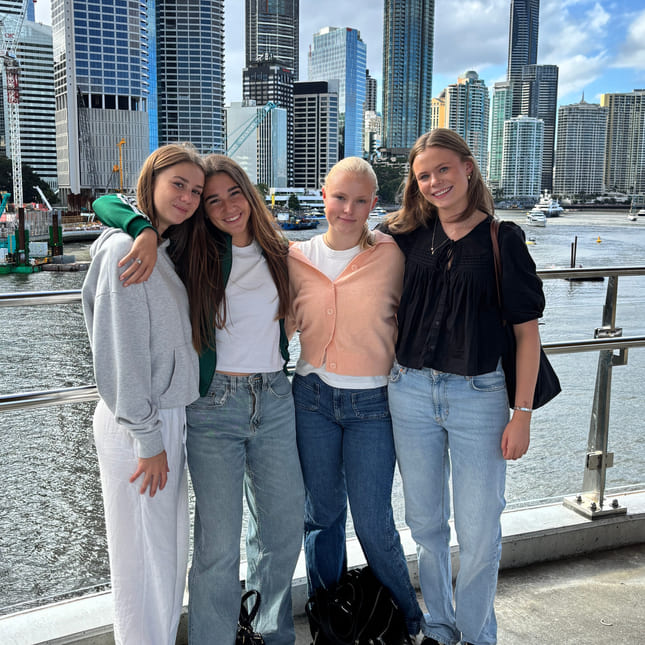 Johanna og venner på oppdagelsesferd i Australia