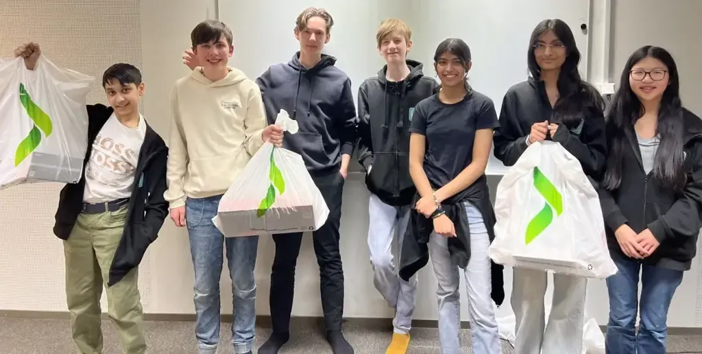 Vinnerne av Hackathon Lite på Sandvika