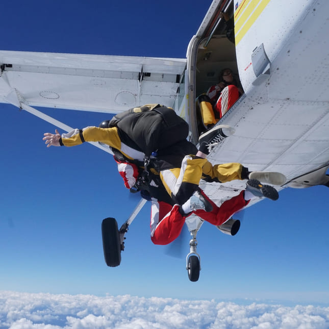 Fallskjermhopping i New Zealand