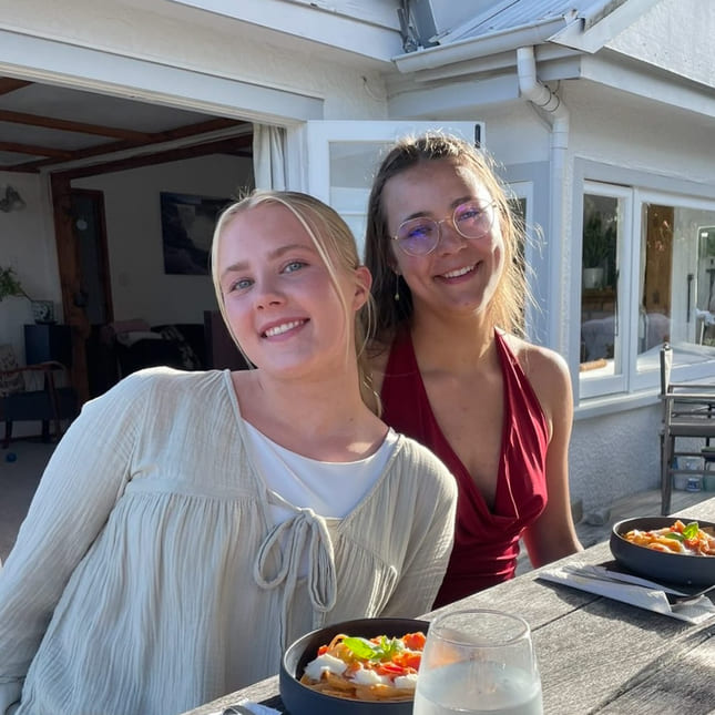 Anna og venner på New Zealand