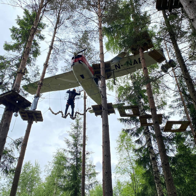 Klatrepark i Fredrikstad