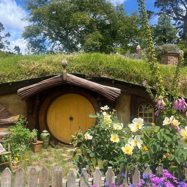FIlmlocation for hobbiten i New Zealand