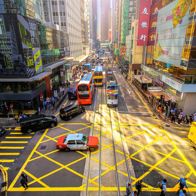 Kollektivtilbudet i HongKong