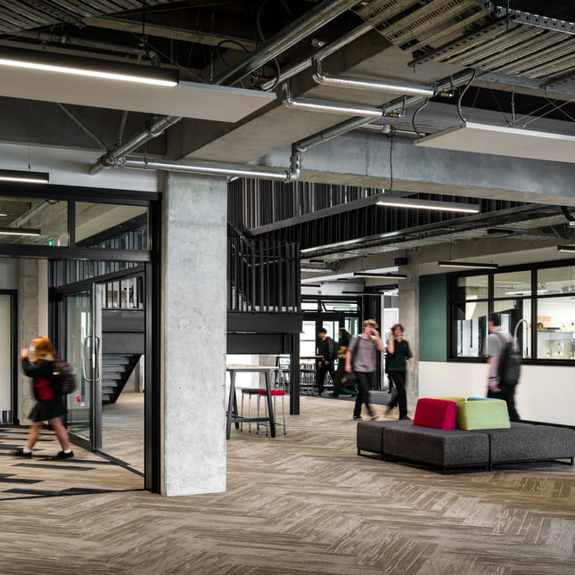 Skolebygget til Onehunga High School